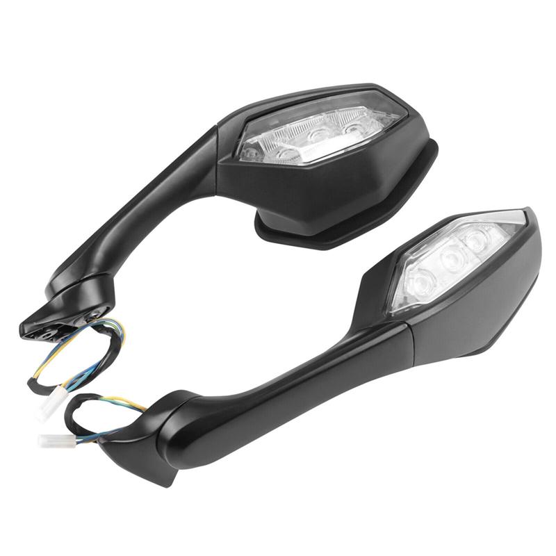 Motorcycle Rear View Mirrors With Turn Signals For R1 R6 YZF-R1 YZF-R6 2017 2018 -A87Q