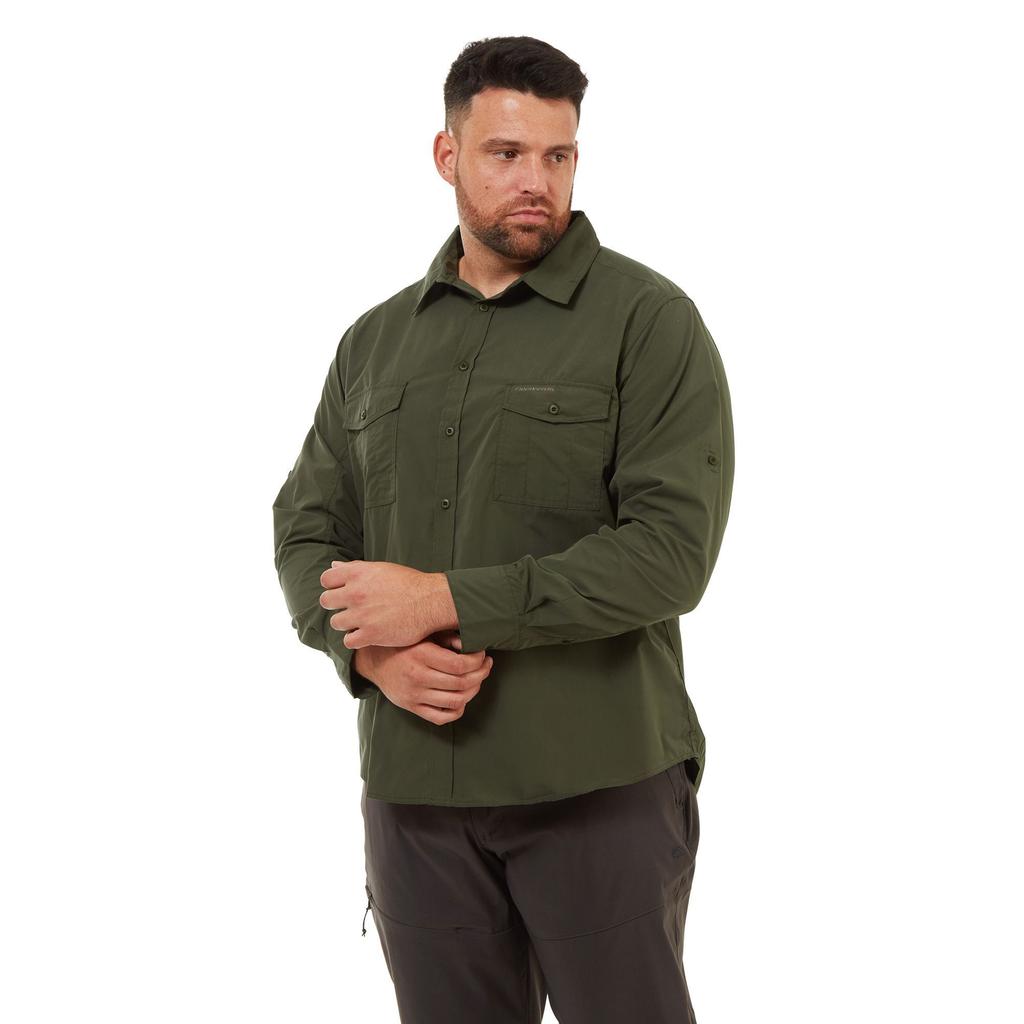 CRAGHOPPERS Mens Kiwi Long-Sleeved Shirt