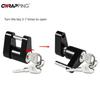 RV Truck Car Parts Zinc Alloy Trailer Hitch Coupler Lock Anti-theft Locking Hauling Security Towing Bar Parts Security Protector