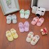 1 Pair of Colorful Bow Baby Socks, Summer Thin Baby Anti Slip Floor Socks, Girls' Princess Socks, Children's Socks