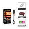 Car Alloy Wheel Repair Kit Black Rim  Remover Restore Scratched Wheels Pen for Automotive DIY Easy to Apply and Fast Drying