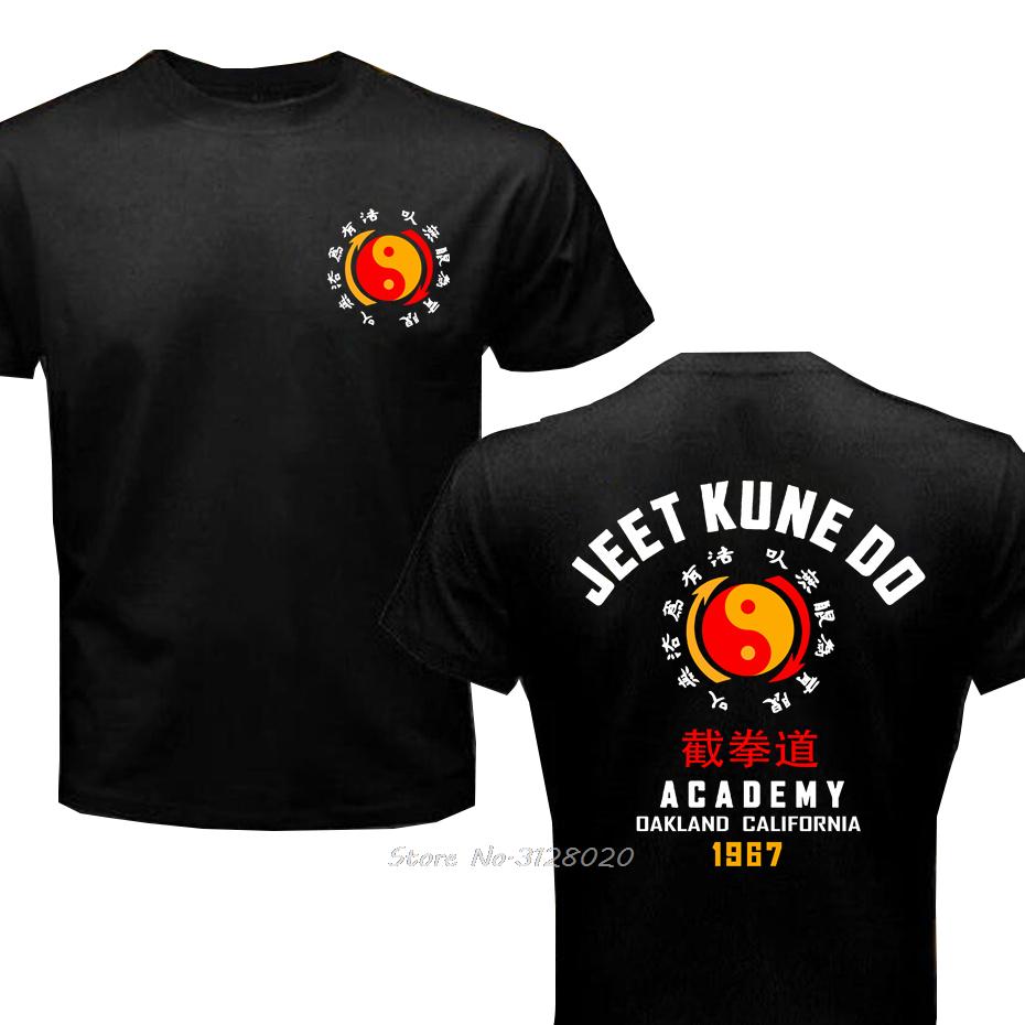 Футболка Jeet Kune Do Academy для мужчин Bruce Martial Artist Greatest Jeet Kune Do Wing Chun Футболка Футболки Уличная одежда Harajuku