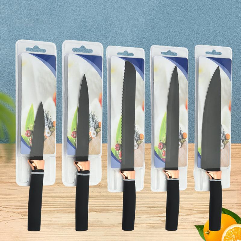 5Pcs Knife Sets Kitchen Knives Set Chef Knives Kitchen Slicing Knife Fruit Cutter Bread Knife