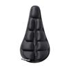 BC-203 2.0 Black Bike Folding Cushion Seat Cover Inflatable Airbag Bicycle Seat Cover with Pump,Size: S