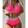 Women Bikini Sexy High Waist Bathing Suit Beach Swimwear Female Summer Swimsuit