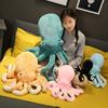 Cute Octopus Doll Plush Toy Octopus Doll Throw Pillow Children Soothing Rag Doll Give Girl Birthday Gift