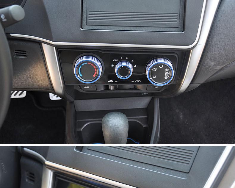 Honda Fit 14-18 A/C Knob Decor Ring for Center Console