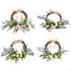 Floral Wreath for Front Door Decorative Piece Weddings And Celebrations