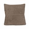 Подушка 45x45 см COCOONING тауп, от Soleil d'Ocre