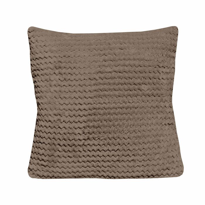 Подушка 45x45 см COCOONING тауп, от Soleil d'Ocre