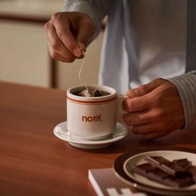 [Декофеин] Декофеинизированный темный шоколад кофейный пакетик 6 штук