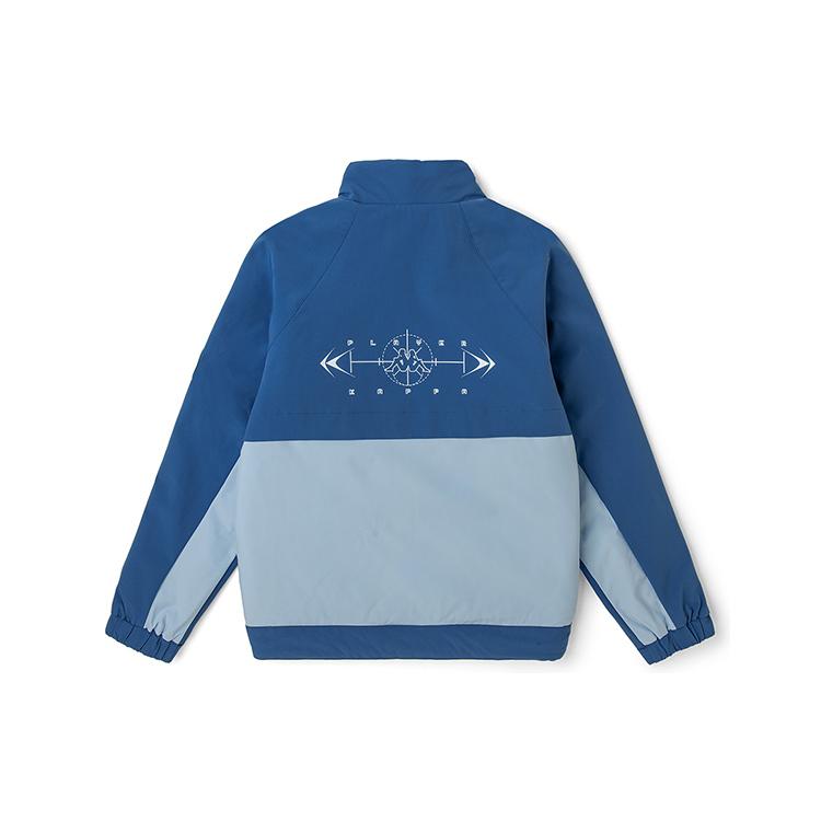 Kappa Letter Colorblock Hooded Puffer Jacket Unisex Couple's K0BY2MM01D