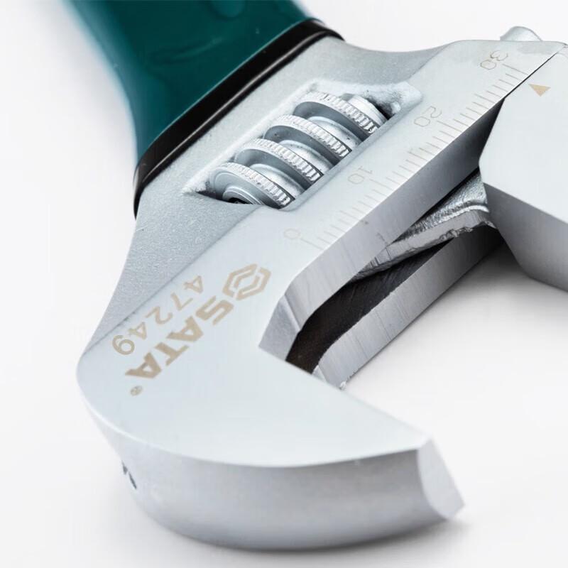 SATA 47249 Разводной ключ с пластиковым покрытием