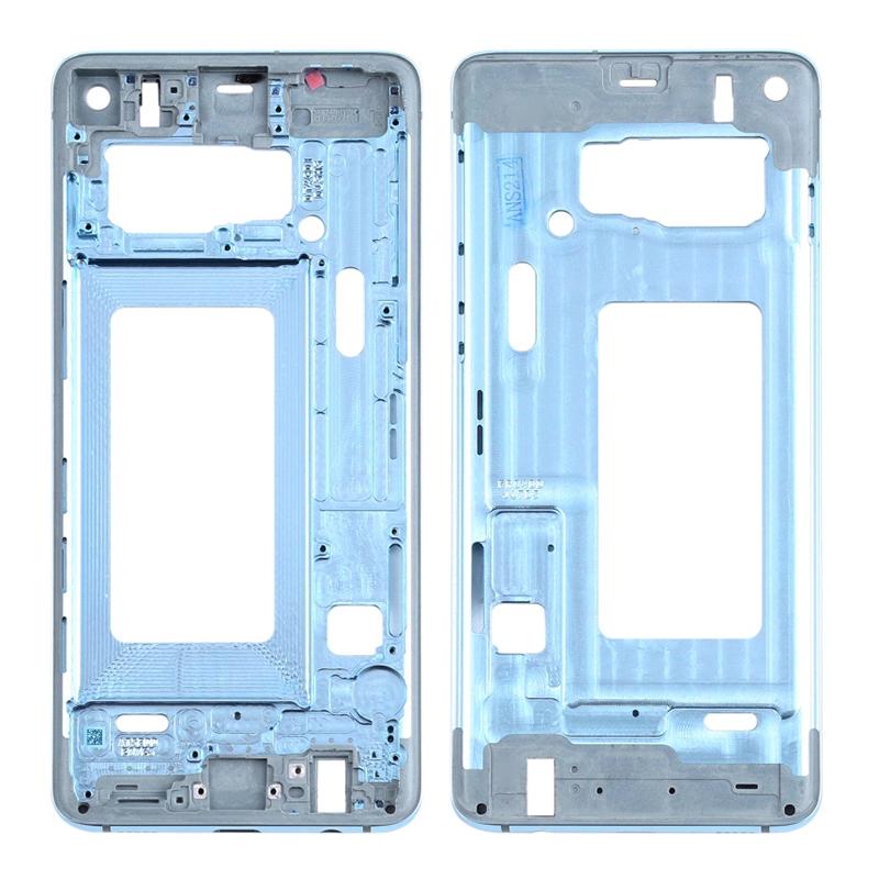 S10 Middle Frame Bezel Plate For Samsung Galaxy S10 G973 G973F SM-G973U SM-G973W Metal Housing Middle Frame With Side Keys