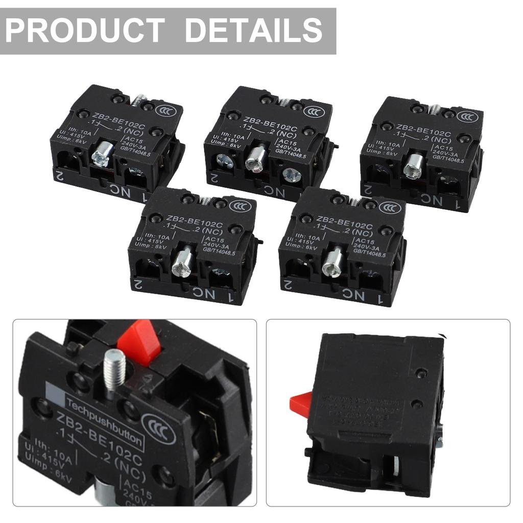 Джойстик-переключатель Factory Workshop Push Botton Switch Black NC