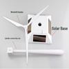 DIY Solar Plastic Windmill Model Toy Ornament