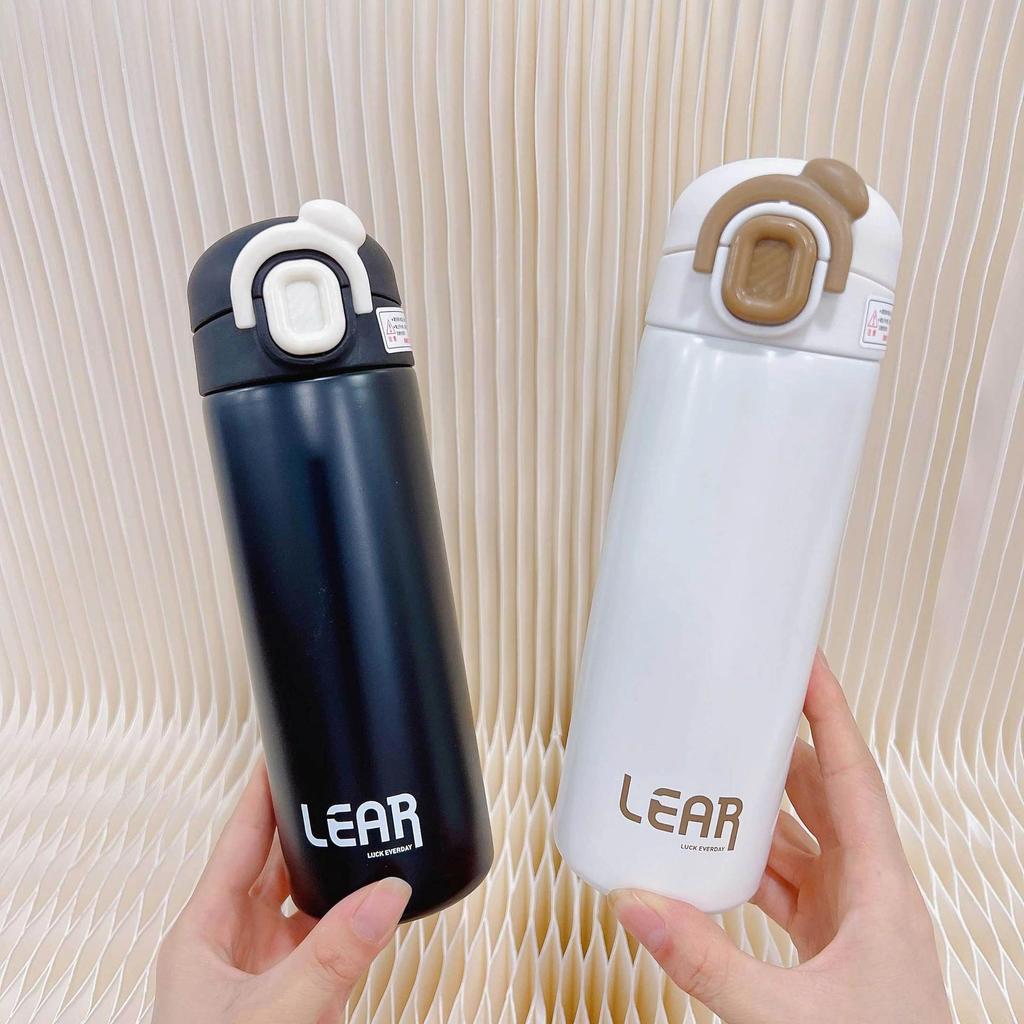 [Rust-Resistant, Durable, High-Quality Stainless Steel] YIHFBB 420ml Water Bottle. This stylish and lightweight 420ml stainless steel bottle is
