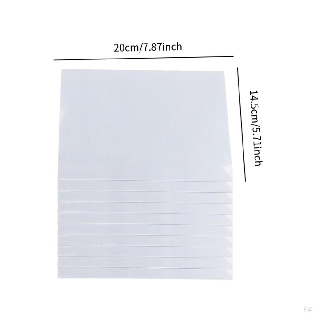 10 листов термоусадочной бумаги 5,7x7,8 дюйма для различных поделок ручной работы