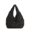 Plush Shoulder Bag Women Plush Large Capacity Daily Commute