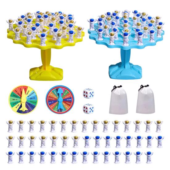 1 комплект, интерактивная игра-баланс космонавта, забавная настольная игрушка для раннего образования, гладкая космическая головоломка для