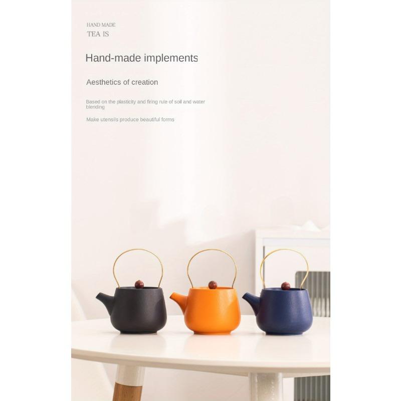 8 шт./компл. чайный сервиз в китайском стиле, банка для хранения чайника и 6 чашек, керамическая посуда для дома и офиса, бизнес-подарок, праздничный подарок, все необходимое для чаепития, домашний стол