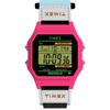 Timex Uni Classic Digital 36mm Watch, Blue/Pink/Digital, 142-205mm (5.6-8.1in), Strap