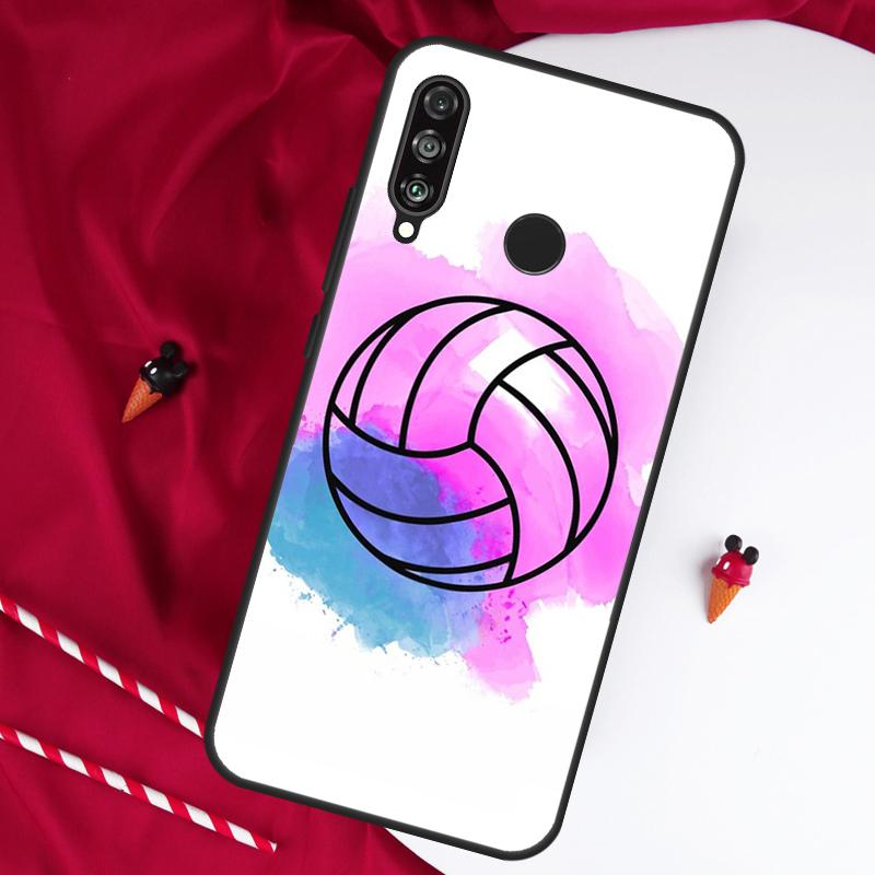 Volleyball For Huawei Nova 7i 8i 11i 12i 12s 10 9 SE Y90 Y60 Y70 Y72 Y61 Y91 P60 Pro P30 P40 Lite Case