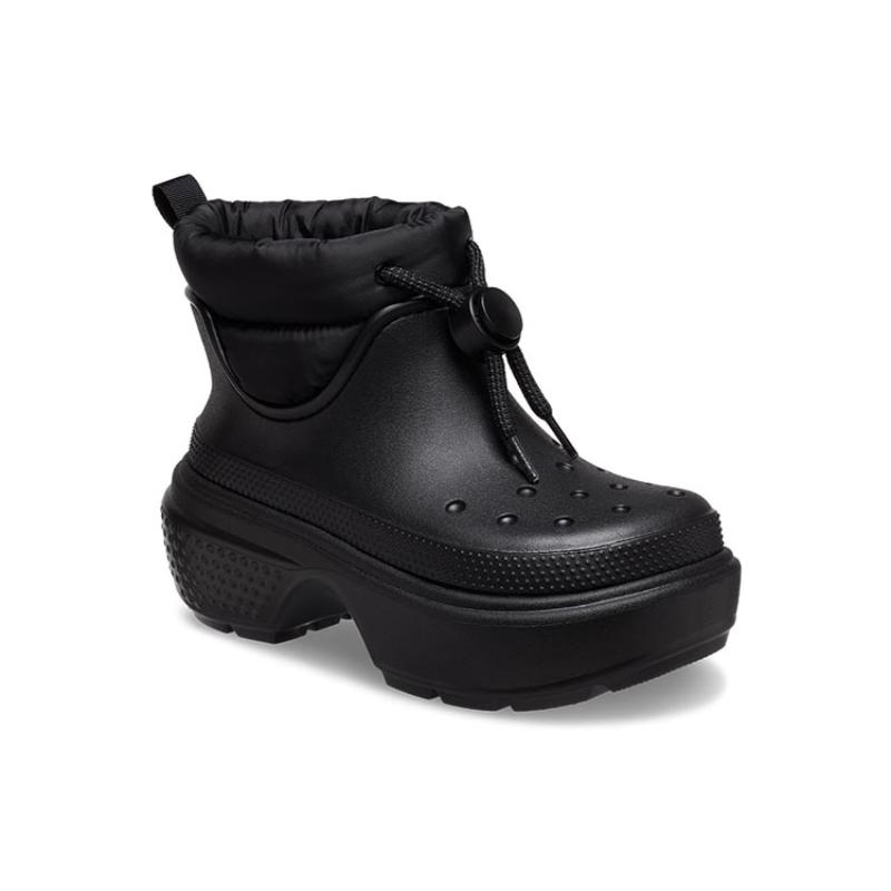 Crocs Другие дутые теплые ботинки Igloo Короткие зимние ботинки Женские Черные