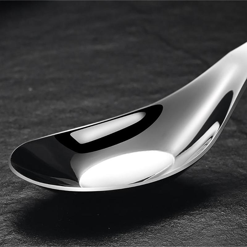 Нержавеющая сталь утолщение ложка креативная длинная ручка отель тушеное мясо ложка половник суп домашняя кухня основные инструменты