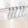 1/5/10Pcs Clothing Home Kitchen Holder S Shaped Hanger Hook Storage Rack Clasps Hooks