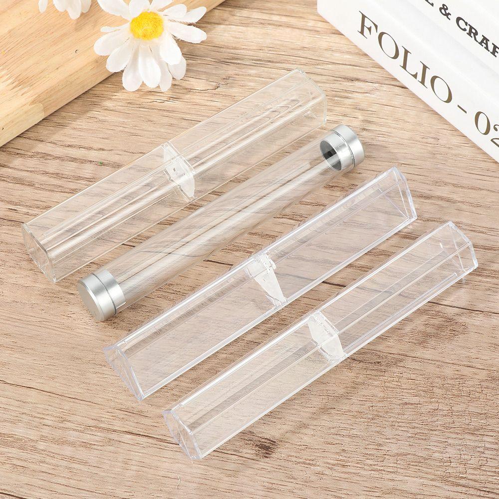 Business Affairs Polygon Solid Color Pen Storage Case School Pen Box Office Supplies