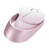 Souris sans fil - ralemo - air 1 - rose - multimode 2,4ghz/bluetooth 3 et 5 - 1600 dpi