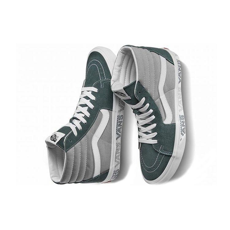 Vans Sk8 Hi Серый Зеленый VN0A4BV6X0P