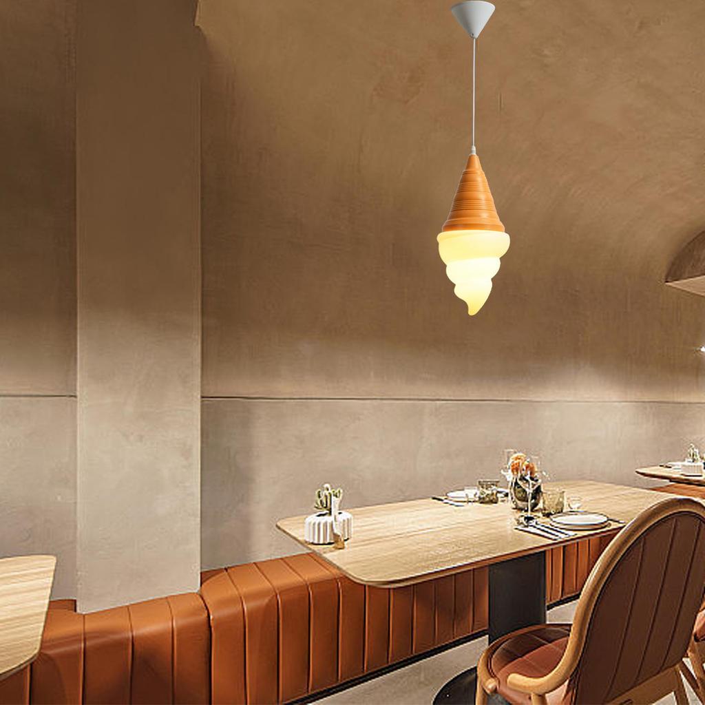 Люстра для мороженого, столовая, молочный чай, магазин, декоративные огни, светодиодная декоративная лампа для