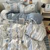 Class A Skin Friendly Soft Breathable Duvet Cover Set With Bed Sheet And Pillowcases Durable Comfortable Bedding