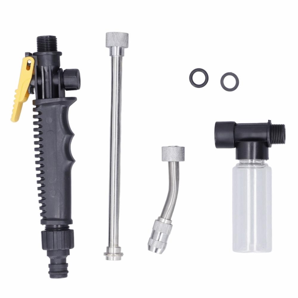 Plastic,stainless Steel Jet Nozzle Washer Detachable Watering Sprayer Jet Washer  Pet Bathing