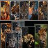 Majestic leopard Capa Phone Case For Samsung S26 Ultra S25 Edge Galaxy S23 S21 S20 S24 FE S22 S10 Plus Cover Clear TPU Shell Coq