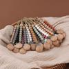 Children Toddler Baby Teether Toys Straps Baby Pacifier Chain Pacifier Holder Clips Dummy Clips