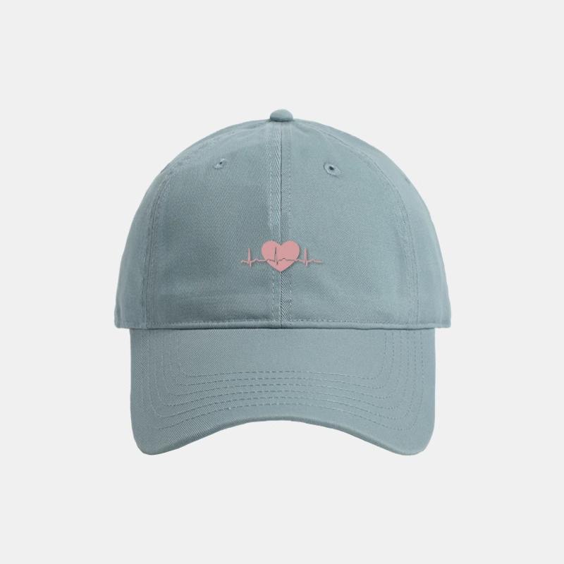 Summer Embroidered Baseball Hat for Women's Casual and Versatile Sun Protection Hat