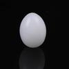 10 шт. белые твердые пластиковые твердые голубиные яйца манекен поддельные яйца инкубационные принадлежности