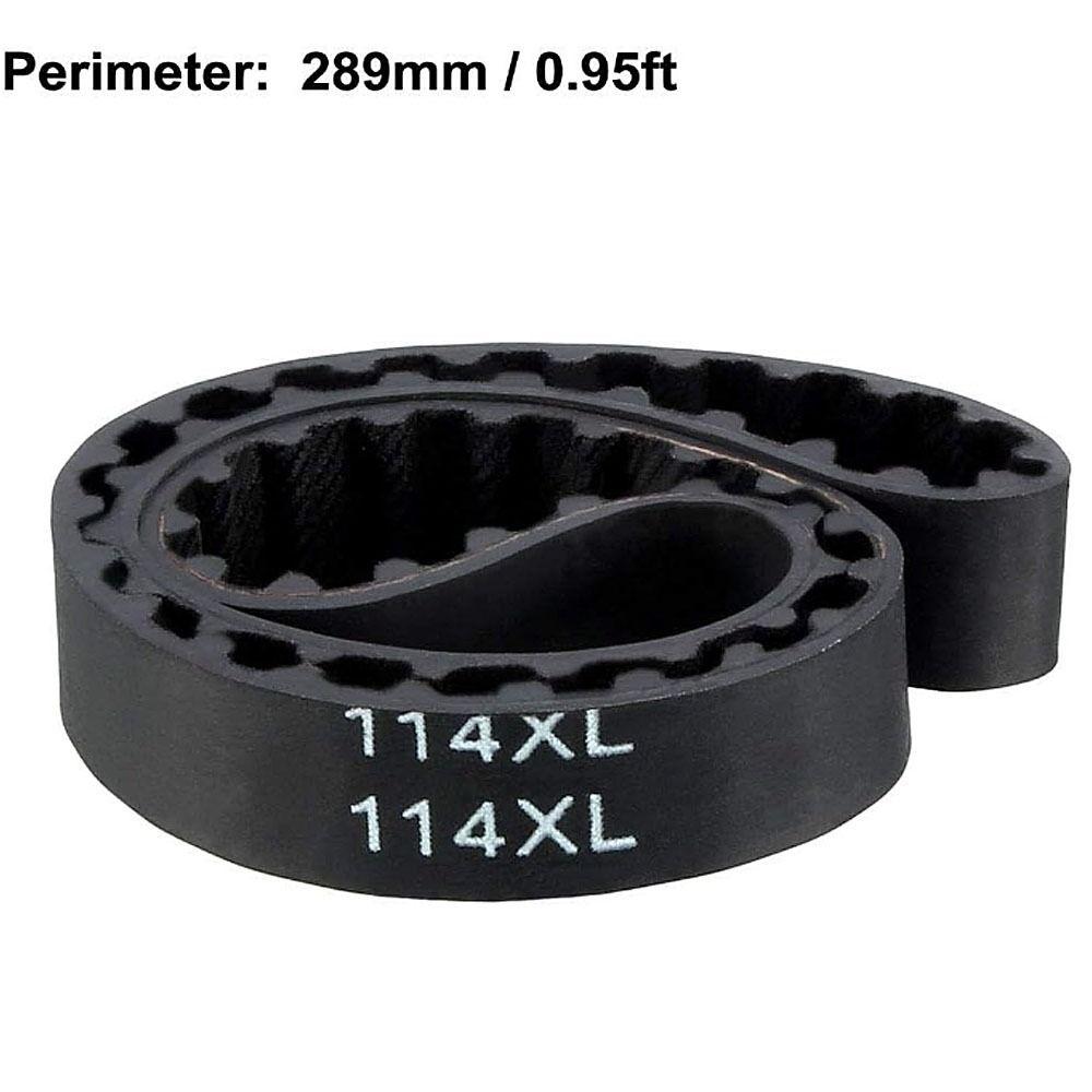 Черный приводной зубчатый ремень шириной 10 мм, синхронный замкнутый контур, шкивы ремня ГРМ, передача мощности