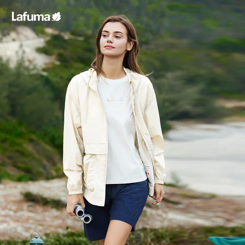 LAFUMA Women's Outdoor UV Protection Water-Repellent Loose Hooded Jacket LFJA4BP64