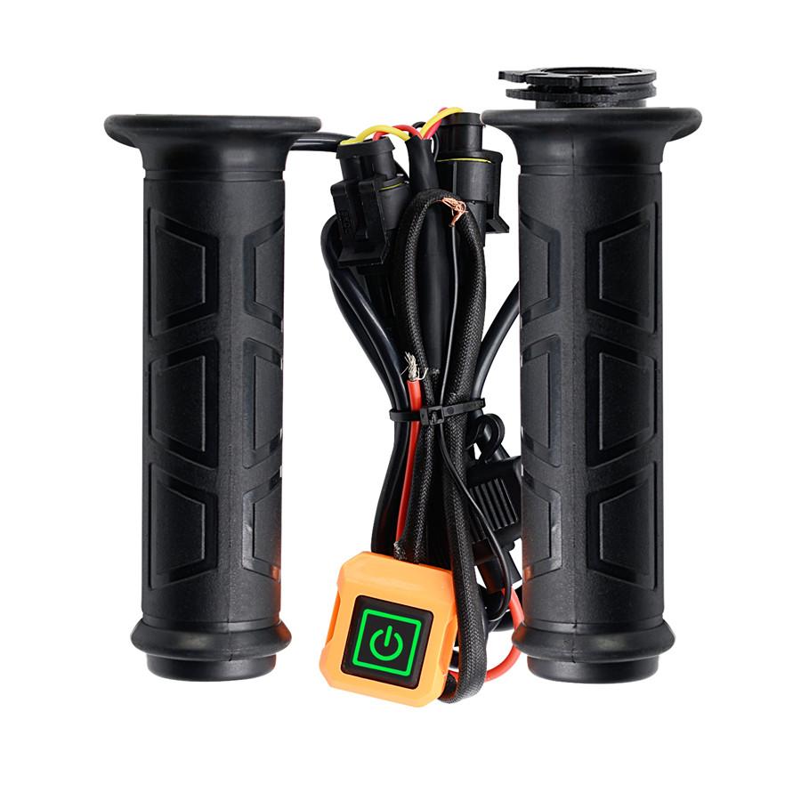 12V Motorcycle 22mm 7/8'' Electric Heat Handlebar 3 Gear Adjustable Temperature