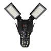 V380 Solar WiFi Street Light: 4G Dual Lens Night Vision, Waterproof Camera