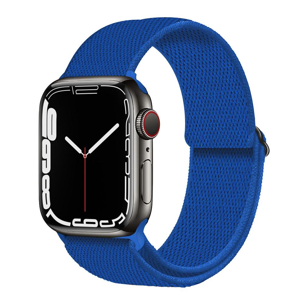 Нейлоновый ремешок-петля для Apple Watch Band 44 мм, 40 мм, 45 мм, 49 мм, 41 мм, 42 мм, 38 мм, 44, 45 мм, браслет iWatch Series Ultra 8, 7, 6, 5, 4 SE Band