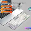 Y-FRUITFUL 68-клавишная двухцветная RGB игровая клавиатура с механическим ощущением