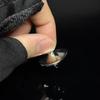 Кино Тотем Металлический Гироскоп - Серебристый Ручной Волчок Циклон для Кончиков Пальцев Антистресс Игрушка-Вертушка для Подарков Взрослым