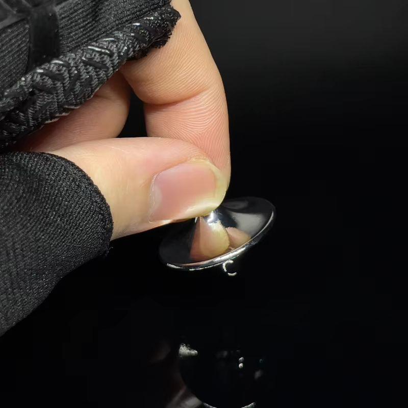 Кино Тотем Металлический Гироскоп - Серебристый Ручной Волчок Циклон для Кончиков Пальцев Антистресс Игрушка-Вертушка для Подарков Взрослым