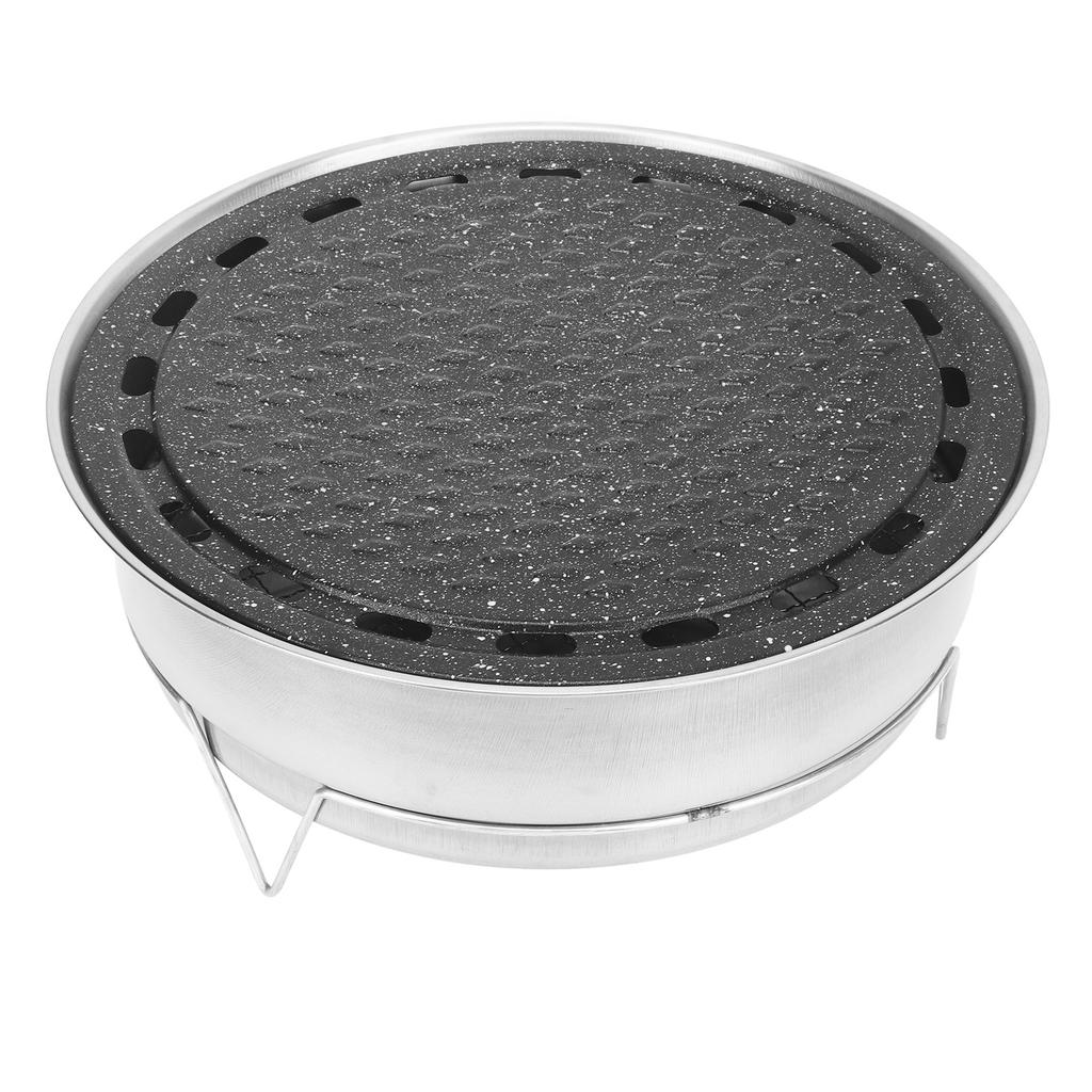 Угольный гриль-барбекю Портативный многофункциональный гриль-барбекю с каменной формой для выпечки для улицы