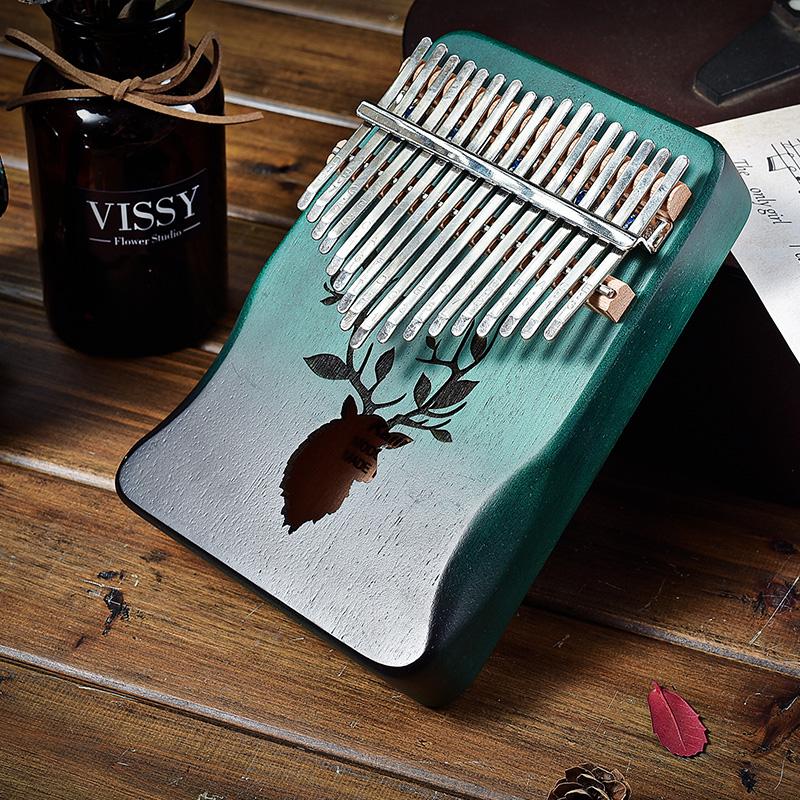 17/21 клавиша калимба из цельного дерева музыкальные клавишные инструменты портативное пианино для большого пальца подарочные инструменты аксессуары для досуга и развлечений устройства